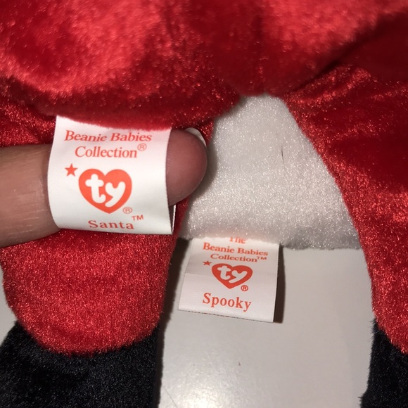 Set of 4 Ty Beanie Babies holiday theme - Picture 4 of 8